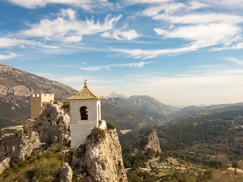 Daguitstap naar Guadelest en Altea