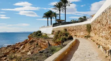 Kustlijn van Cabo Roig tot Playa Flamenca
